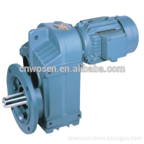 F Series parallel shaft gear motor
